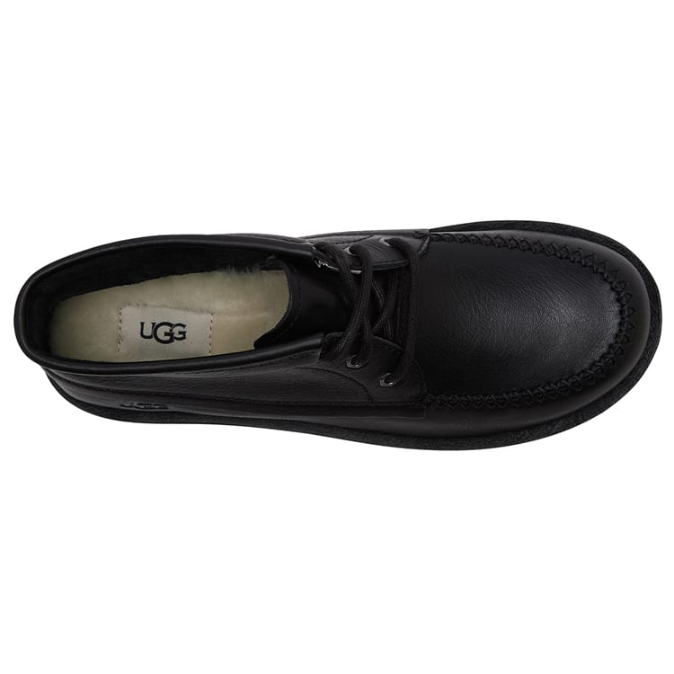 UGG Ботинки-чукка Campout Uld 'Черная кожа' 1123637-BLLE