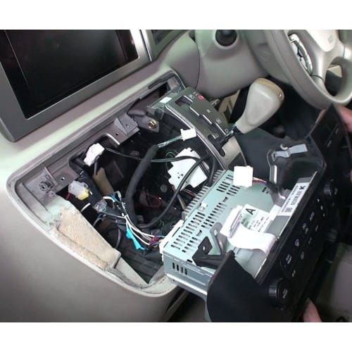 DVD-диск по техническому обслуживанию Nissan Elgrand E51, снятие салона, снятие экстерьера, набор из 4 инструментов и перчаток Little Monster Nissan C190
