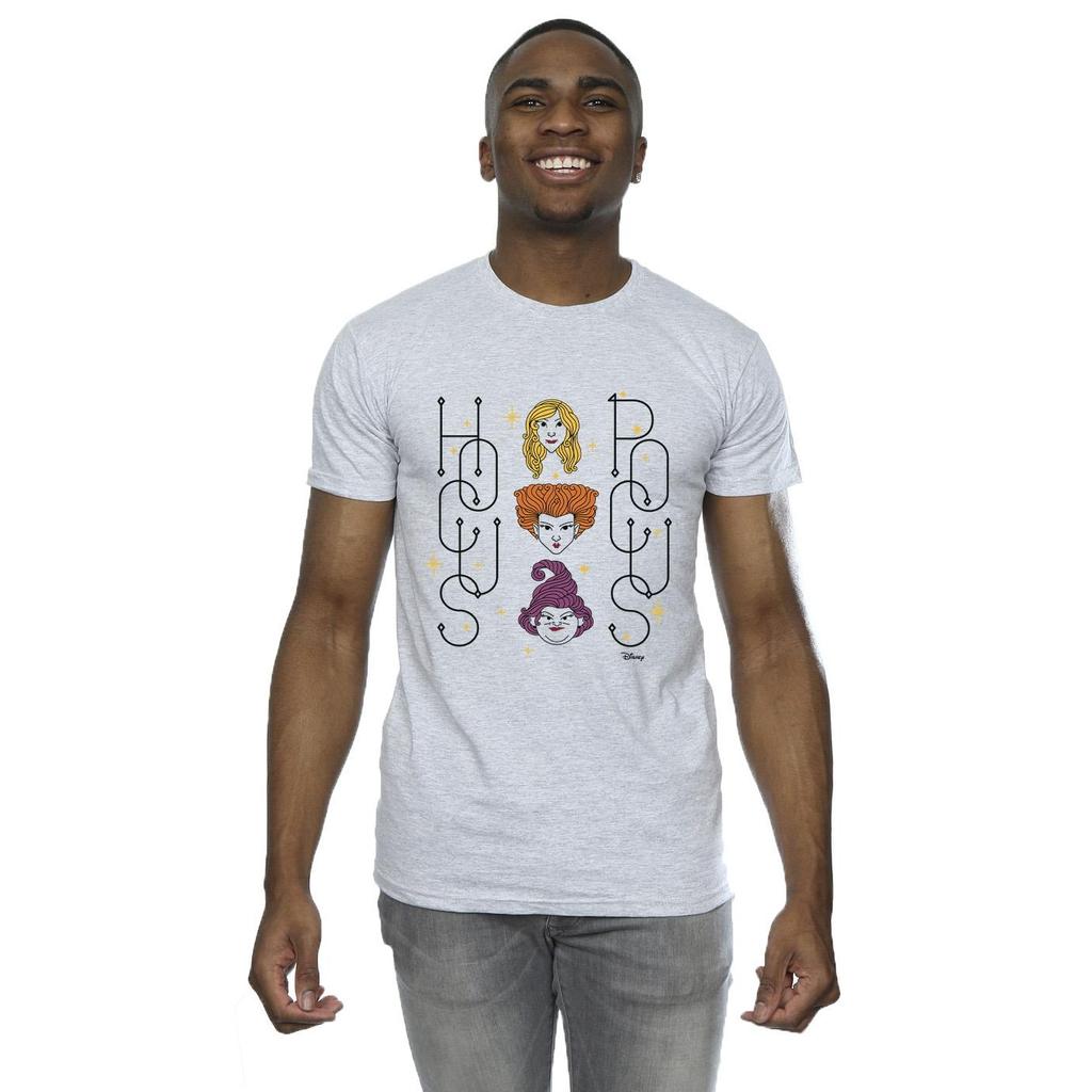 Disney Mens Hocus Pocus Faces T-Shirt