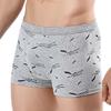 New Mens Underwear Boxer Cotton Homme Print 3D Boxershorts Men Boxers Male Underpants Size Plus XL-4XL