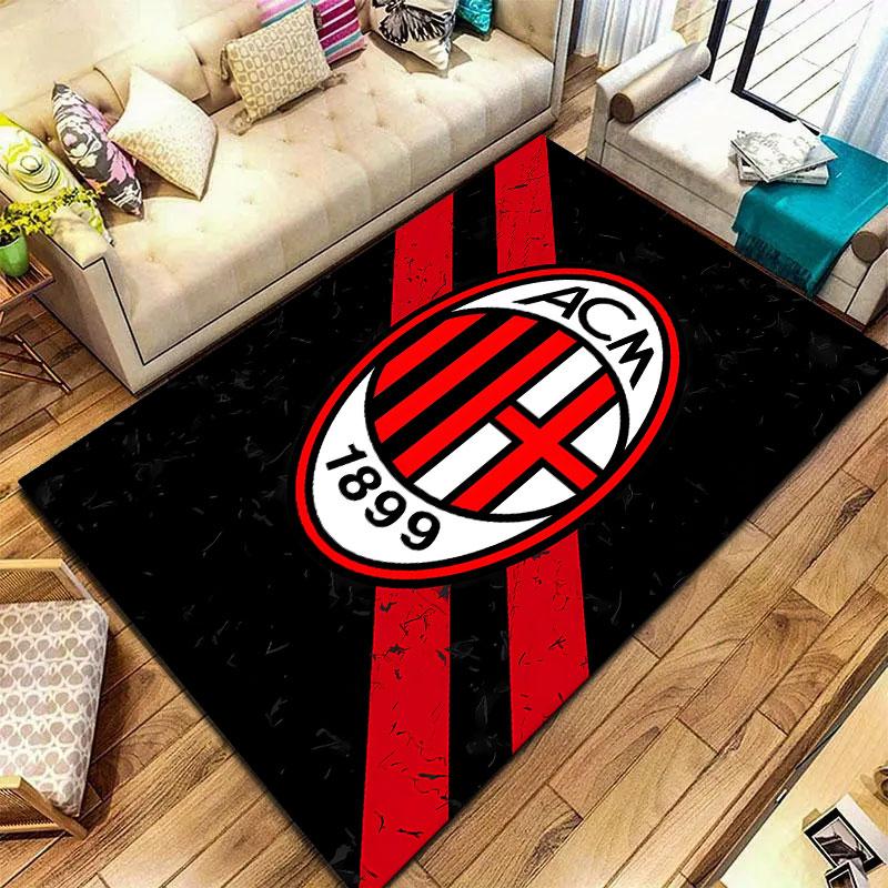 Ковер AC Milan для гостиной, спальни, дома, украшение дивана, нескользящий коврик для игр детей