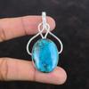 Тибетская бирюза кулон ручной работы ювелирные изделия драгоценный камень кулон из стерлингового серебра 925 пробы элегантный кулон для подарков тибетские бирюзовые украшения