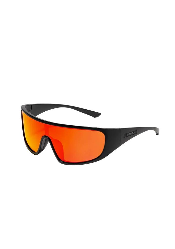 Матовые солнцезащитные очки Dee Franklin Nell, Черный/Красный Revo, DFSU909001-RED