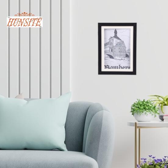 Детская художественная рамка, фоторамка с передним открытием, простая установка настенного декора