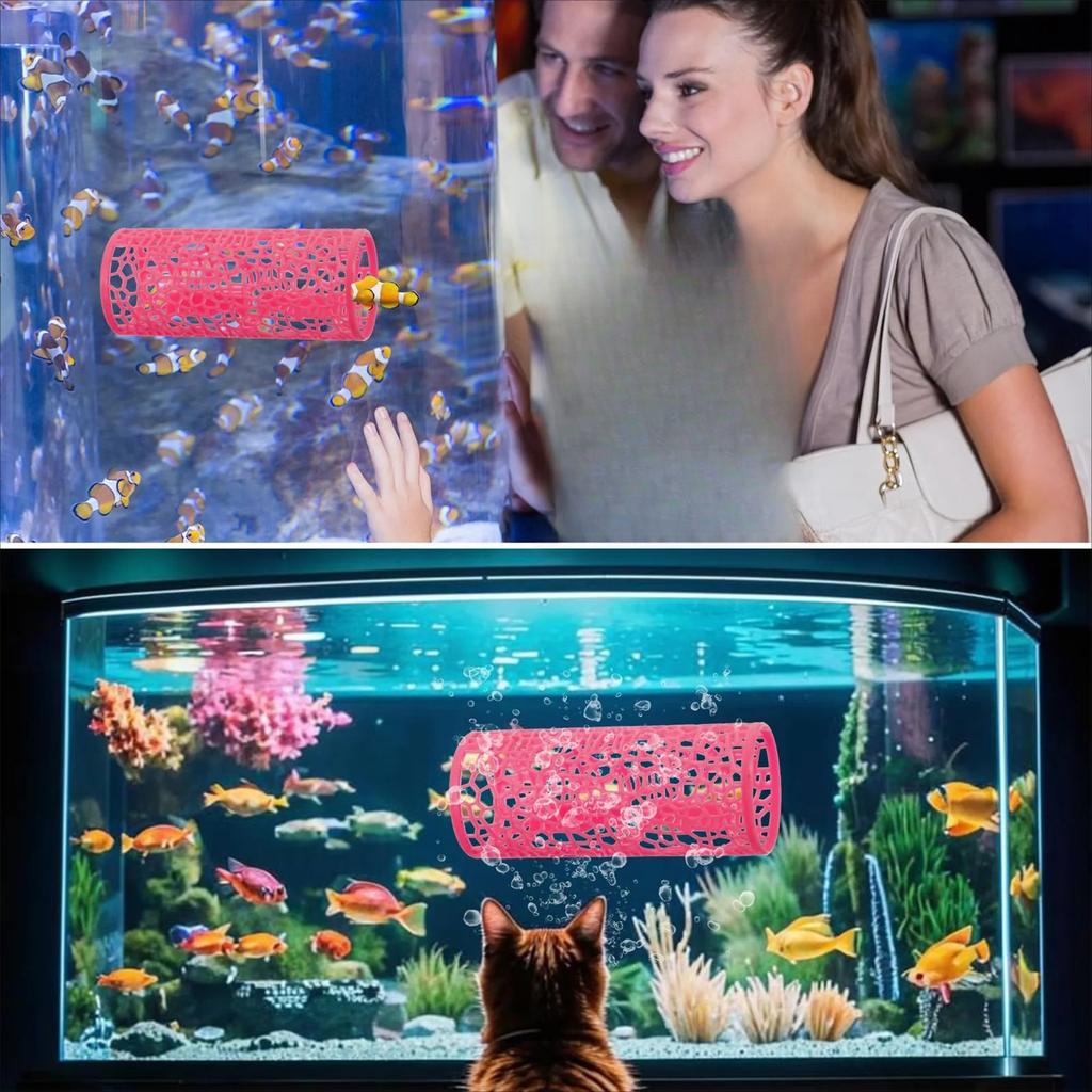 Аквариумные туннели для рыб, игрушки, туннели-укрытия и пещеры-игровые площадки для петушков, гуппи и донных рыб