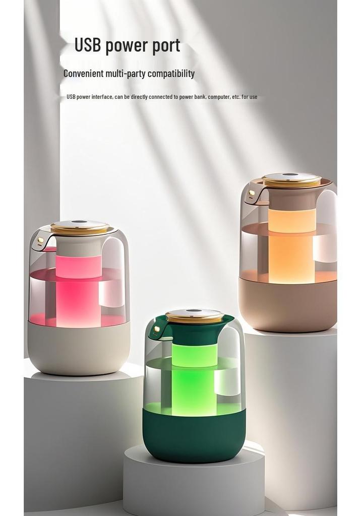 3L Double-Spray Silent Humidifier for Bedroom, Baby, Dorm, and Office
