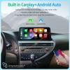 Для Lexus RX 270 350 450 2009-2014 Автомобильный мультимедийный проигрыватель 12.3" GPS-навигация Радио Android12 8+128G 8 ядер CarPlay 4G 360 камера