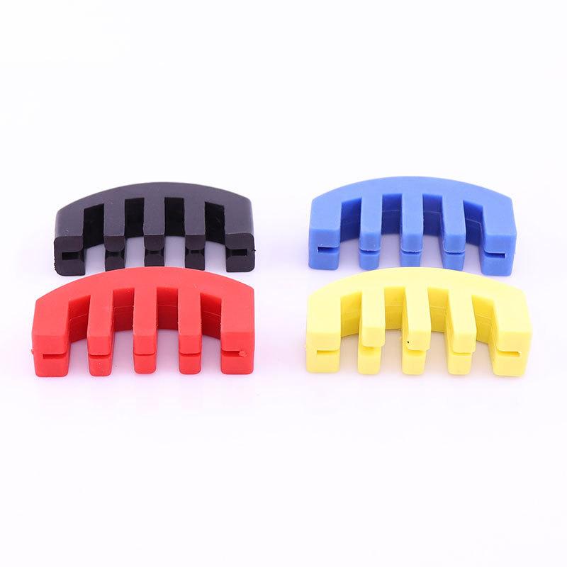 Rubber Violin Mute Silencer For 4/4 3/4 1/2 Violino Practice Accessories