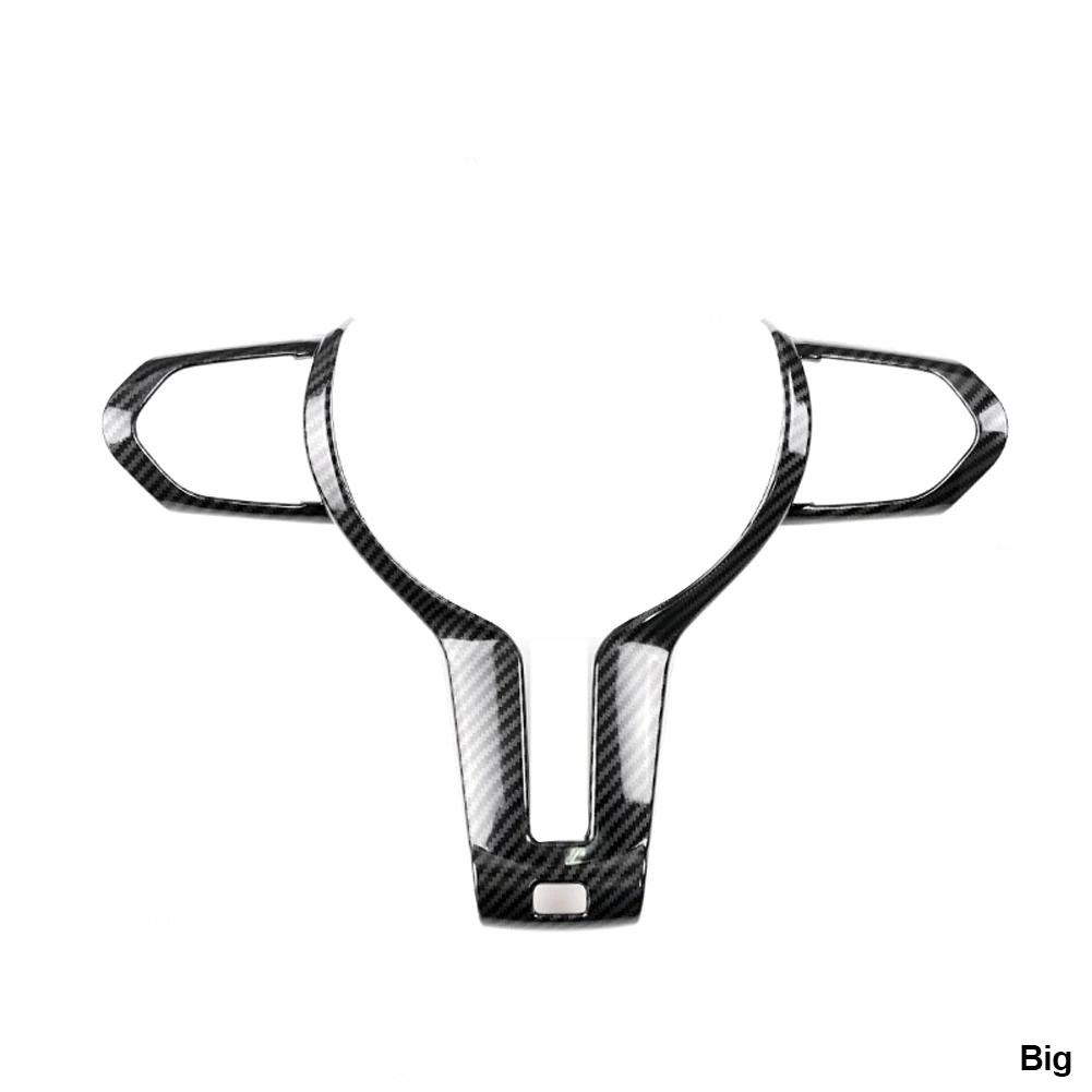 Для BMW F шасси F06 F10 F11 F12 F15 F16 F20 F21 F22 F23 F30 F32 F34 ABS карбоновая текстура салона автомобиля рулевое колесо отделка