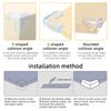 Baby Safety Corner Protection Table Silicone Edge Corner Guard Transparent Anti Collision Desk Protection Cover