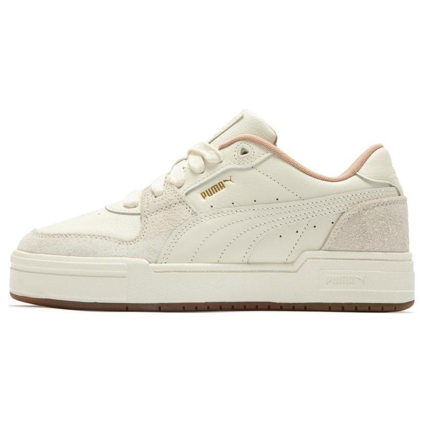 Puma Ca Pro Lux Prm Suede Comfortable Casual Low Top Sneakers Unisex Sneakers White 390133-02