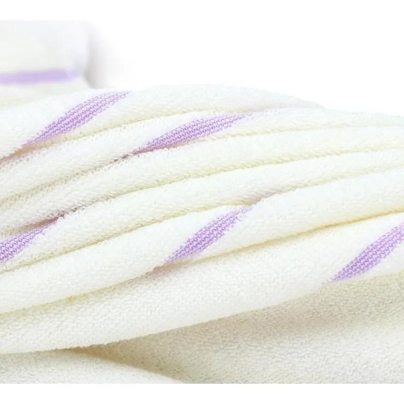 35*75cm Aromatherapy Soft Bath Towel Cotton Embroidery Lavender Towel Set Cotton Hand Face Towel Sheet Set