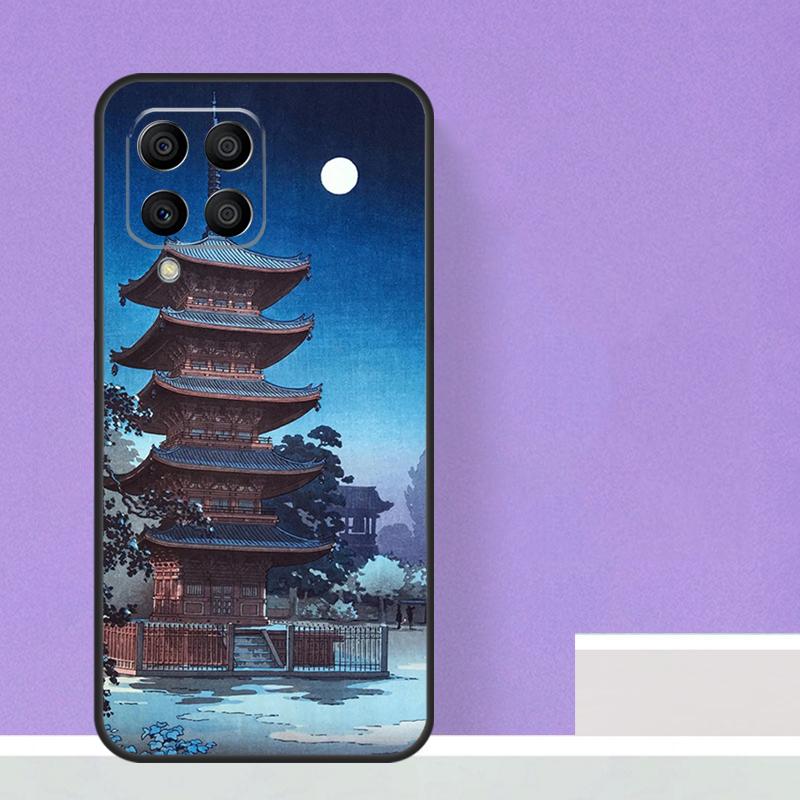 Искусство в японском стиле укиё-э для Samsung Galaxy M21 M51 M12 M32 M52 M13 M23 M33 M53 M34 M54 M30s M31s M15 M55 M20 чехол