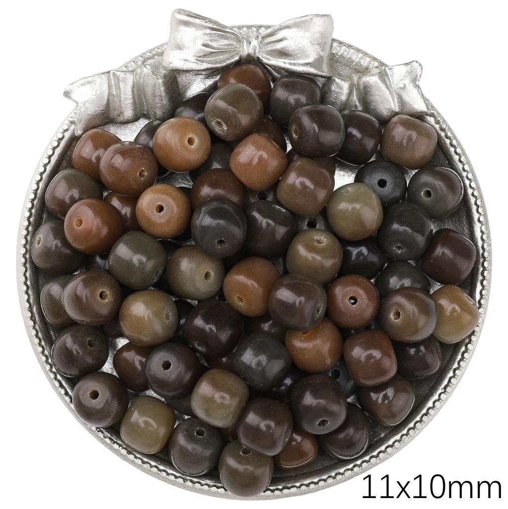 Натуральный Деревянный Тон Свободные Бусины для DIY Изготовления Ювелирных Изделий - Идеально подходят для Браслетов и Ожерелий