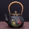Чайник керамический Baichengdao 'Золотая рыбка на пруду лотосов'