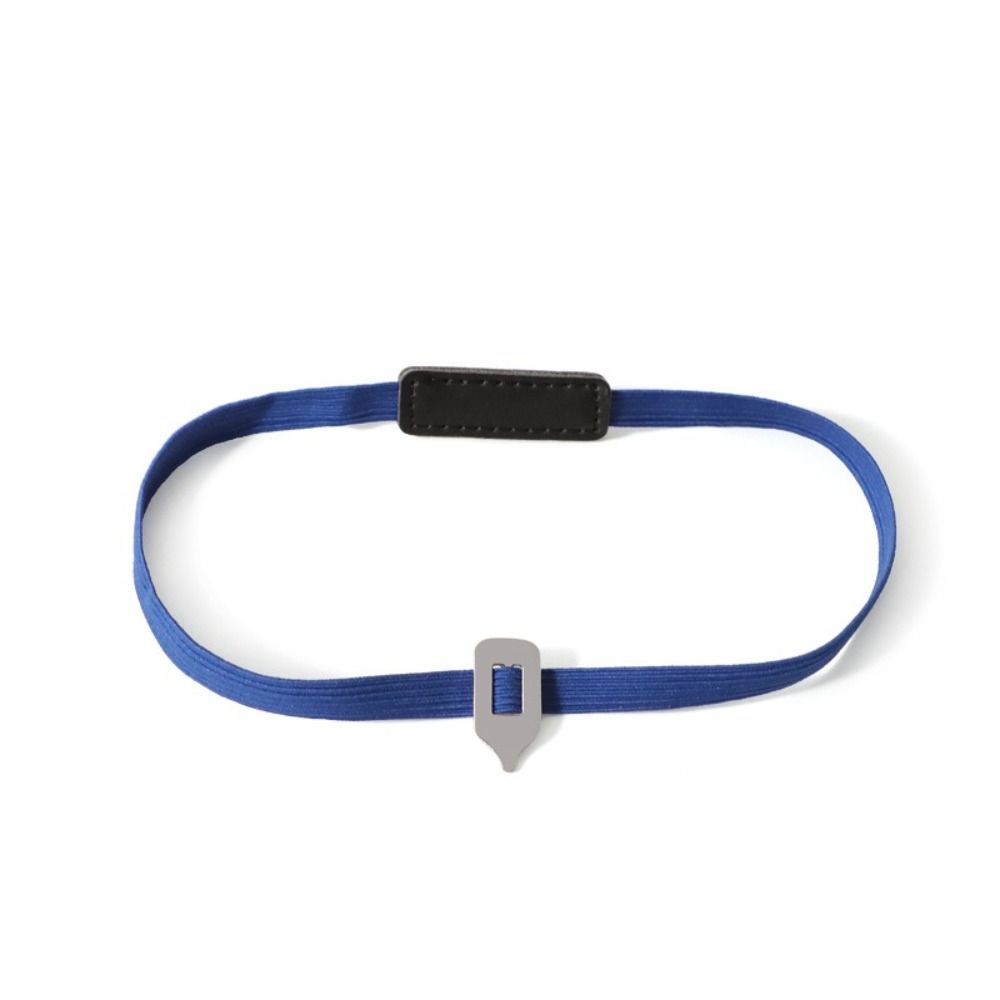Colorful Elastic Bookmark Elastic Webbing Flexible Strap Bookmark Simple Book Clip School Office