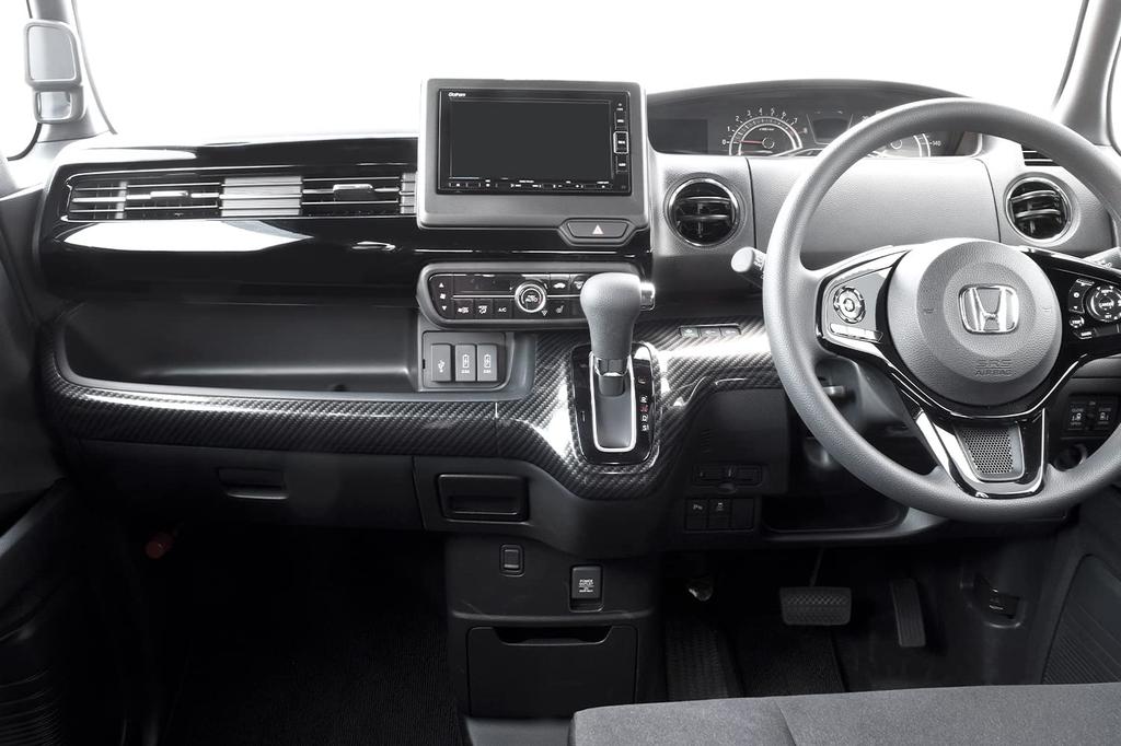 Панель приборов SecondStage Honda Line Panel Digital Carbon Style H037DCB N-BOX (JF3/JF4)