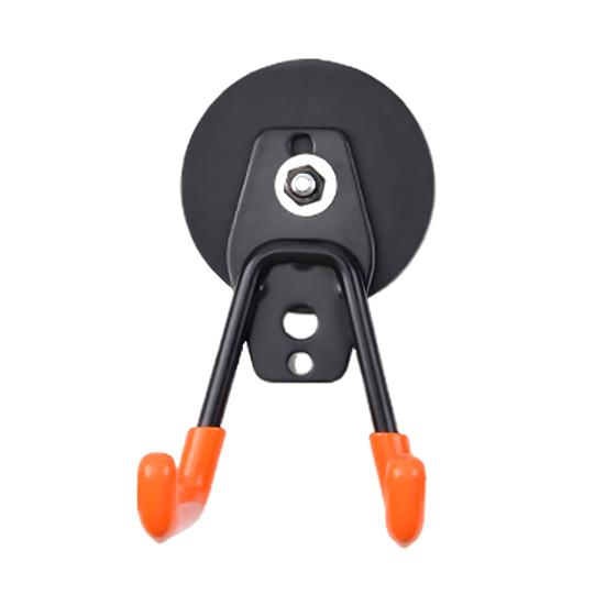 Сверхпрочный магнитный крючок для хозяйственных нужд Сильный Легкая установка Магнит для гаража ПВХ Антискользящее покрытие Крючок для хранения