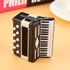 Miniature Accordion Model Display Mini Musical Ornaments Craft Home Decoration