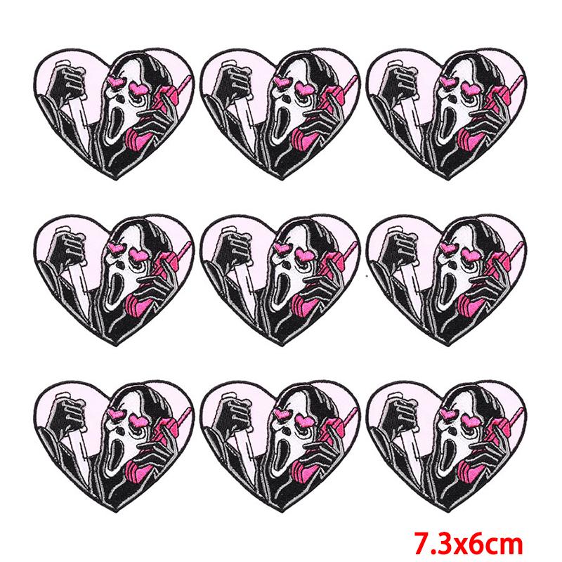 10 шт./лот, оптовая продажа, вышивка, железные нашивки для одежды, нашивки для одежды, куртки, декор, аппликация, принадлежности для шитья