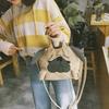 Cute Animal Handbags For Women Casual Travel Large Capacity Totes Shoulder Bags Pug Dog Corduroy Messenger Bag Feminine Bolsas CLE