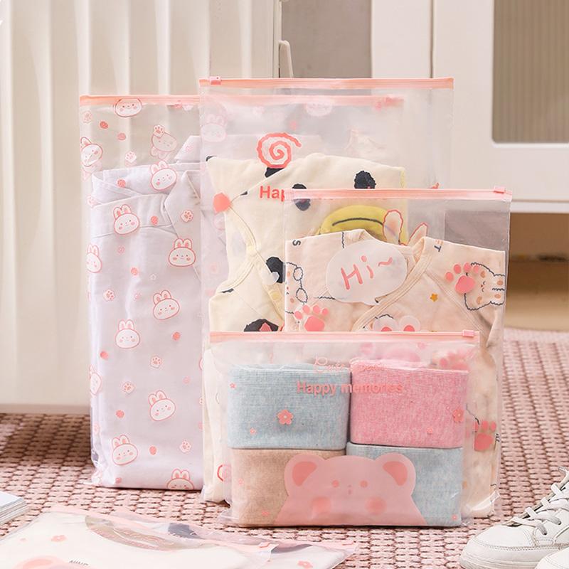 10 шт. дорожная сумка для хранения одежды с застежкой-молнией, водонепроницаемая упаковочная сумка, органайзер для нижнего белья, обуви, сумка на молнии, органайзер для шкафа