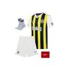 Fb Fenerbahe Kids Джерси с белыми шортами и синими клюшками Комплект из 4 5-звездочных трикотажных комплектов нового сезона