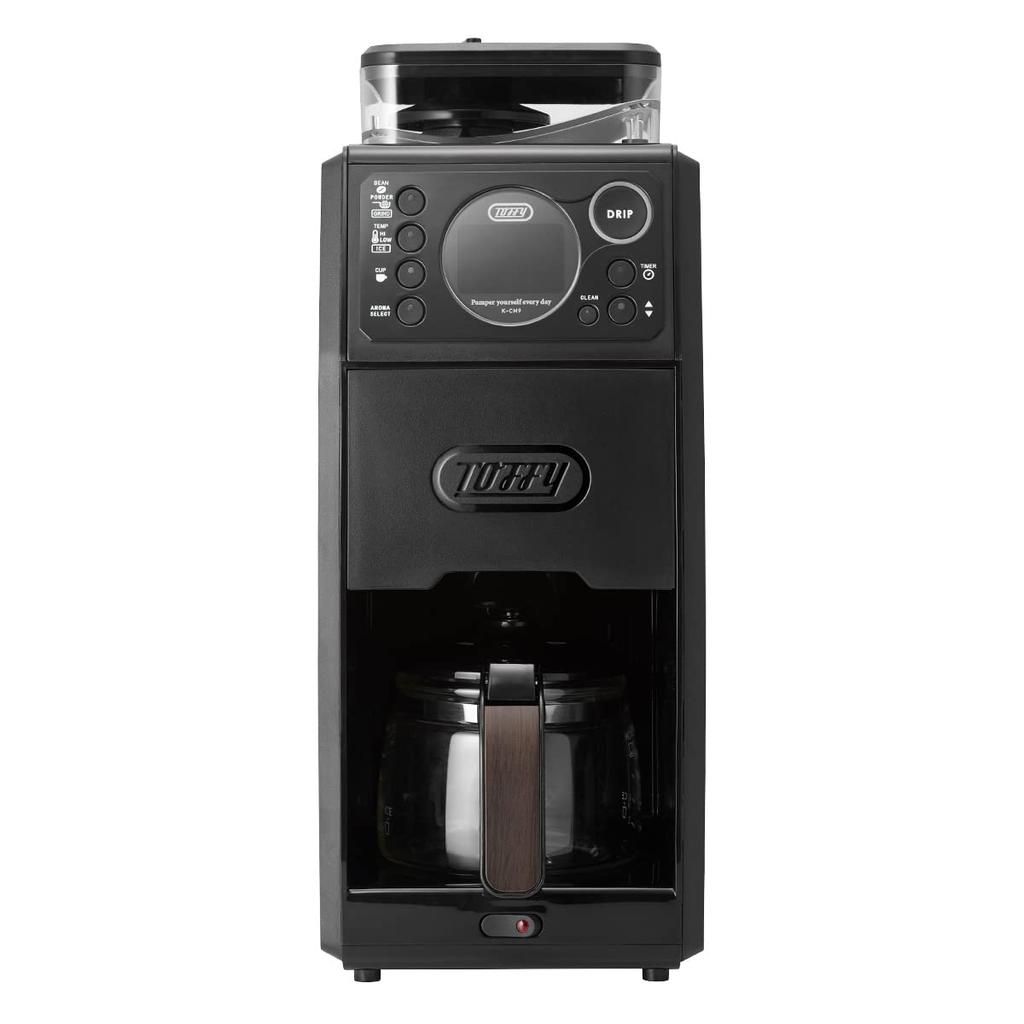 Кофеварка полностью автоматическая [Toffee] K-CM9 RICH-BLACK