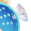 Betta Fish Tunnel Toy Aquarium Fish Hideout with Suction Cup Small Fish Hiding Resting Shelter Shrimp Cave for Fish Tank Decor