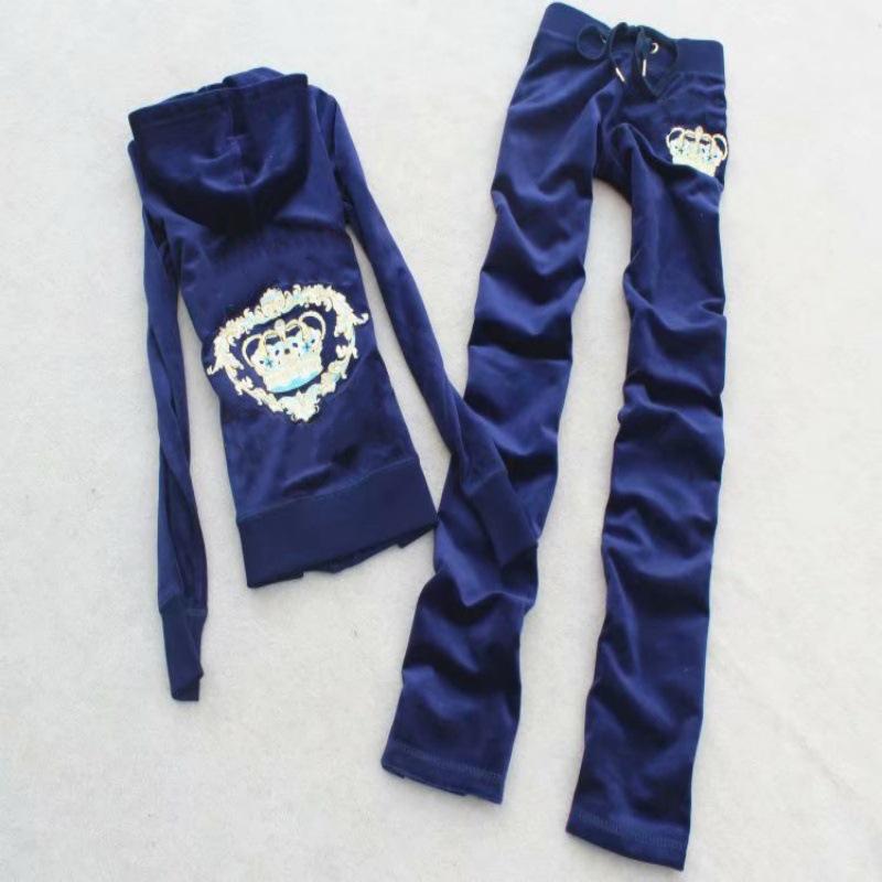 Новый бархатный комплект для йоги из двух частей: Весенне-осенняя мода, стройнящая повседневная женская одежда