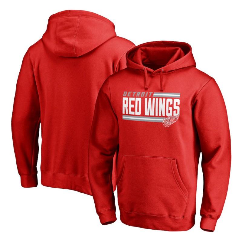 Мужская толстовка с капюшоном Red Wing Hockey Свободный крой Спортивная толстовка Молодежная