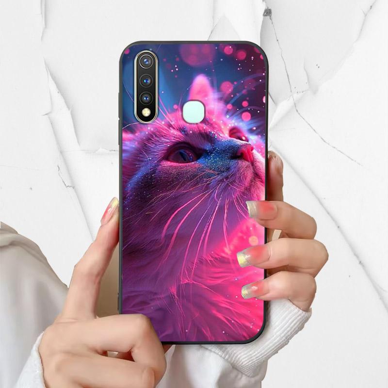 Чехол Для Vivo Y19 Y 19 Чехол Силиконовый Мягкий ТПУ Чехол Для Телефона Для Vivo Y19 1915 VIVOY19 Funda Capa Модный Ударопрочный Корпус Coque