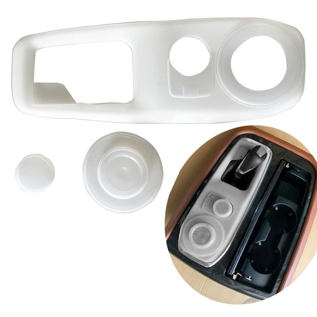 Для Patrol Y62 Аксессуары для интерьера Прозрачная крышка коробки передач Крышка панели передач Новый стиль Пылезащитный