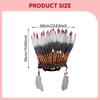 Indian Artificial Feather Headdress,Headwear for Holiday Role Play Fancy Dress
