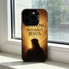 Христианский чехол для телефона с цитатой из Библии Q-Quote Для iPhone 17,16,15,14,13,12,11 Plus,Pro Max,XS,Цветной Серебристый Чехол для телефона Funda Cover