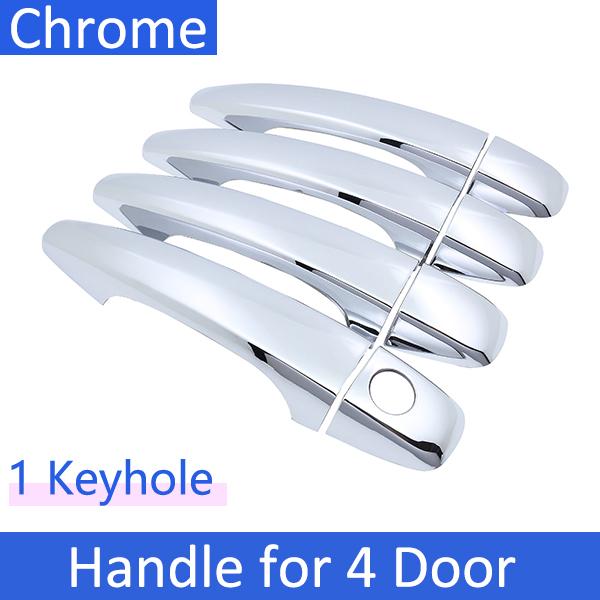 for Citroen C Elysee 2013 2014 2015 2016 2017 2018 Chrome Door Handle Cover Car Accessories Styling Cap