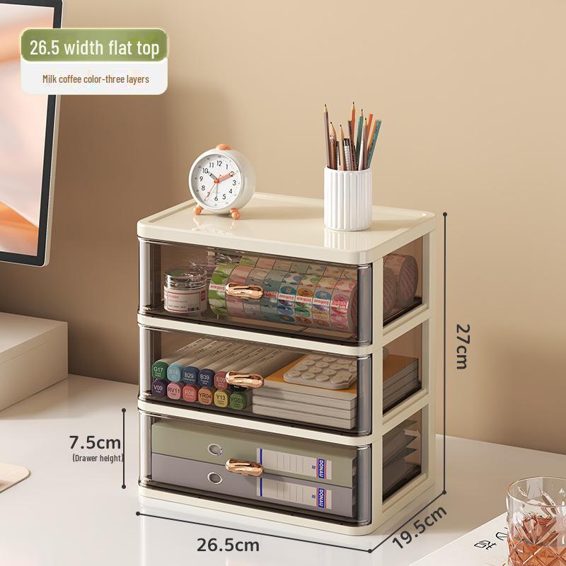 Пластиковый настольный органайзер для канцелярских принадлежностей и косметики