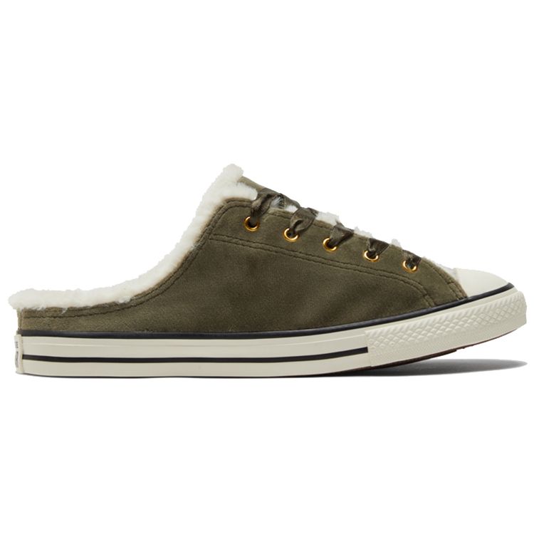 Converse Chuck Taylor All Star Dainty Mule Welcome to the Wild — женские кроссовки Field Surplus Green Egret Black 572507C