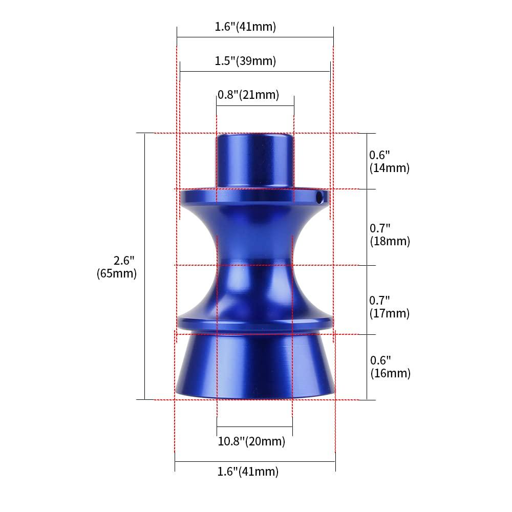 Ручка вращения MUTEKI, Алюминий, Кнопка дрифта, Ручка, Детали, Ручной тормоз, Совместимо с Toyota