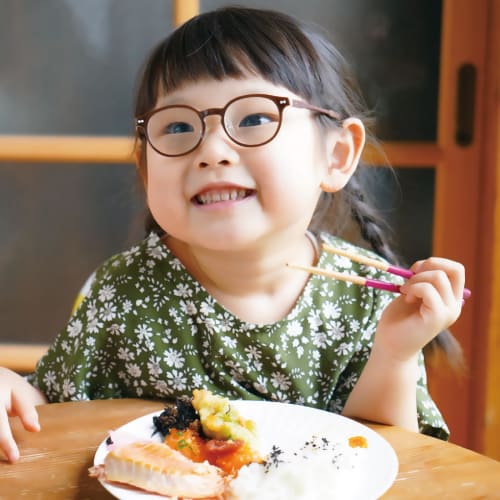 Fujiei (FUJIEI) Truly Non-Slip Chopsticks for Kids, 18cm, Long-tailed Tit Design | Dishwasher Safe | Easy to Grasp Konjac | Chopsticks Crafted by Chop