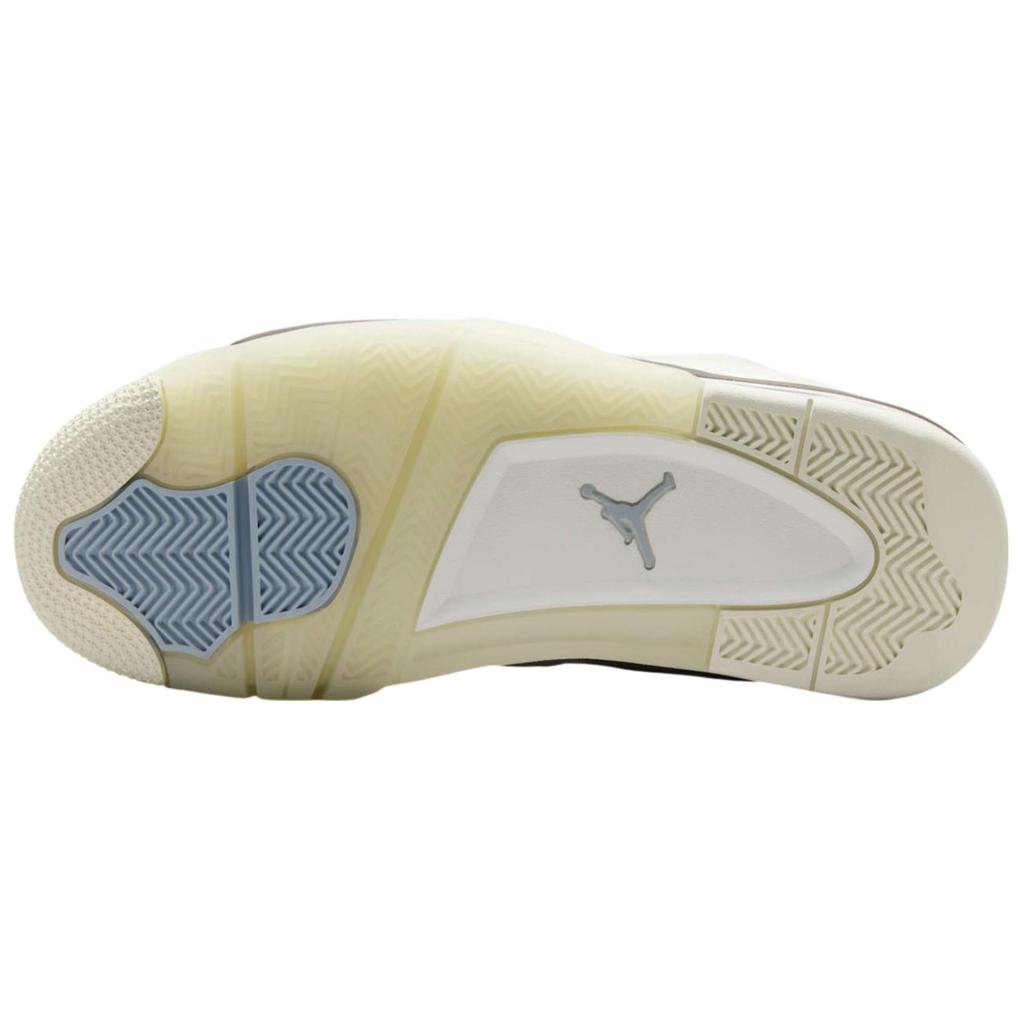 Air Jordan 4 RM Hemp Men Sneakers Cream Sail Light-Armory-Blue IB8857-141