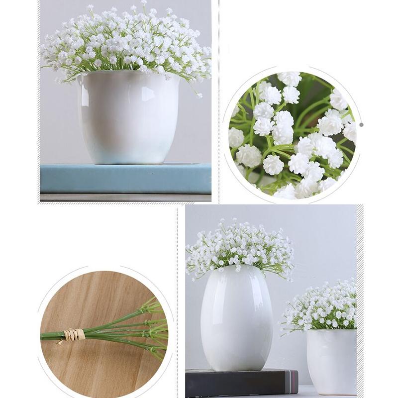 Gypsophila Flower Arrangement Decoration Home Fake Flower Bride Holding Flowers
