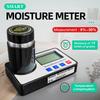 Smart Grain Moisture Meter 19 Kinds Grains Hygrometer Corn Rice Wheat Coffee Bean Humidity Detector 8~30% Water Content Analyzer