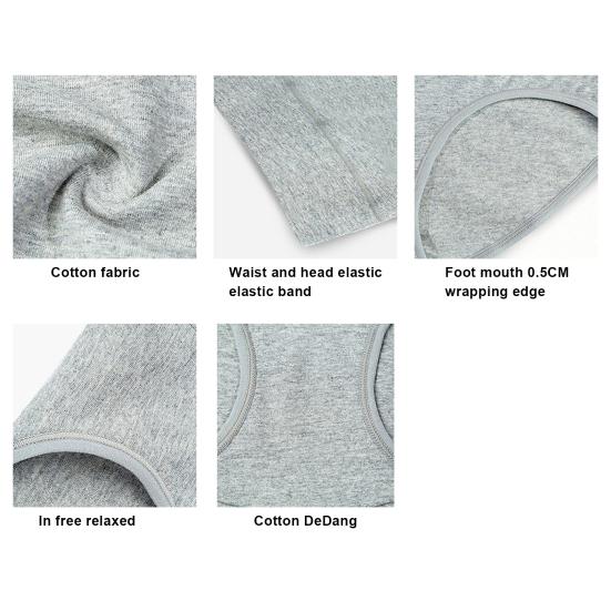 Женские трусы средней талии, однотонные, хлопковые, приподнятые, хорошо пропускают воздух, эластичные, быстросохнущие, спортивные