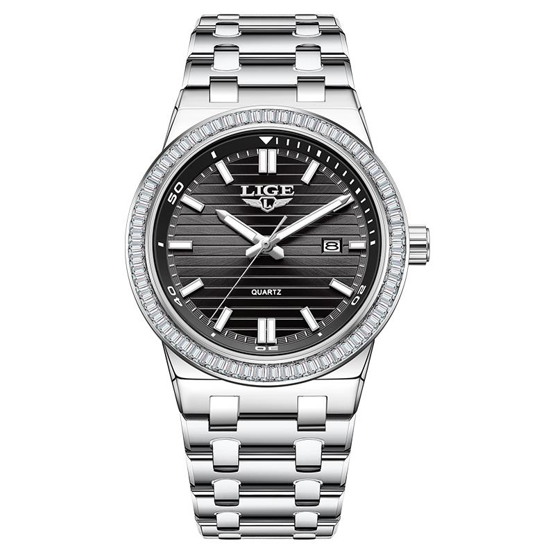 LIGE new Watch women elegant luxury quartz fashion Ladies clock casual Women's Watch Relogio Feminino Watch for Women+BOX
