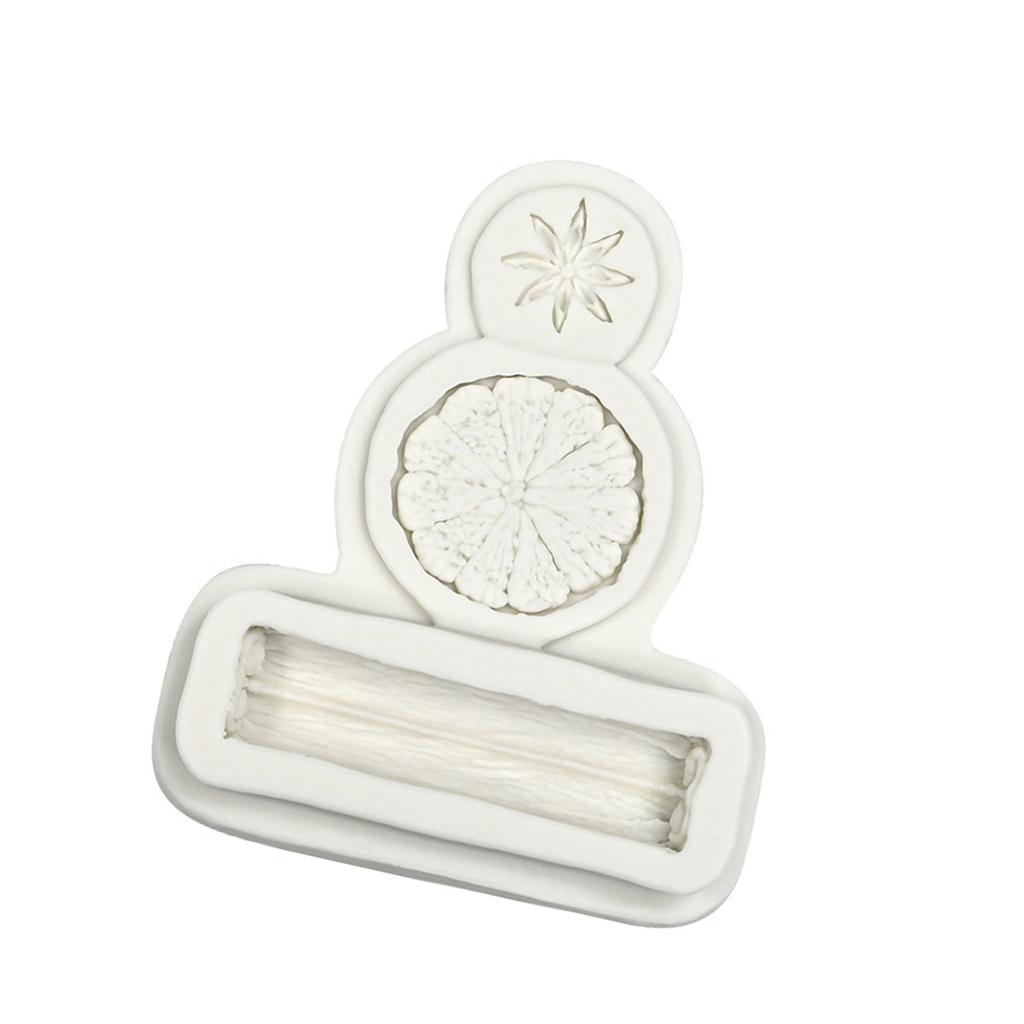 Высококачественные силиконовые формы для помадки, реалистичные формы для специй и орехов для потрясающих украшений тортов и вечеринок