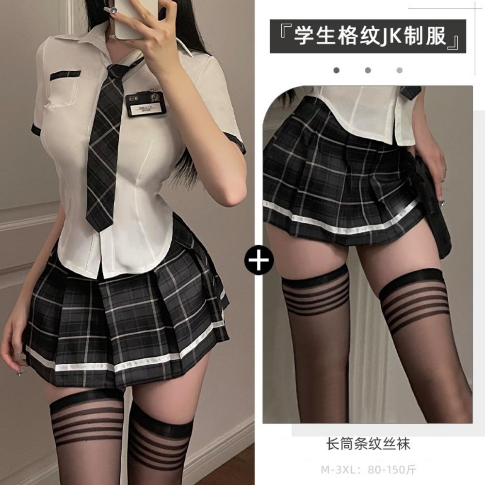 Сексуальное нижнее белье Xianyi, сексуальная студенческая одежда, Jk Uniform, соблазн, свободная от обтягивающей страсти, одежда, большой размер, комплект 490