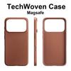 Чехол TechWoven Magsafe для iPhone 17 Pro Max 16 Pro Беспроводная зарядка Чехол TechWoven с магнитной тканой текстурой