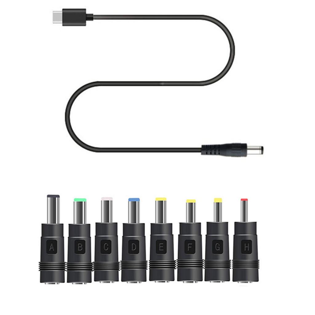 12В USB C штекер к 3,5/4,0/4,8/5,5 мм Зарядный кабель для роутера, камеры видеонаблюдения