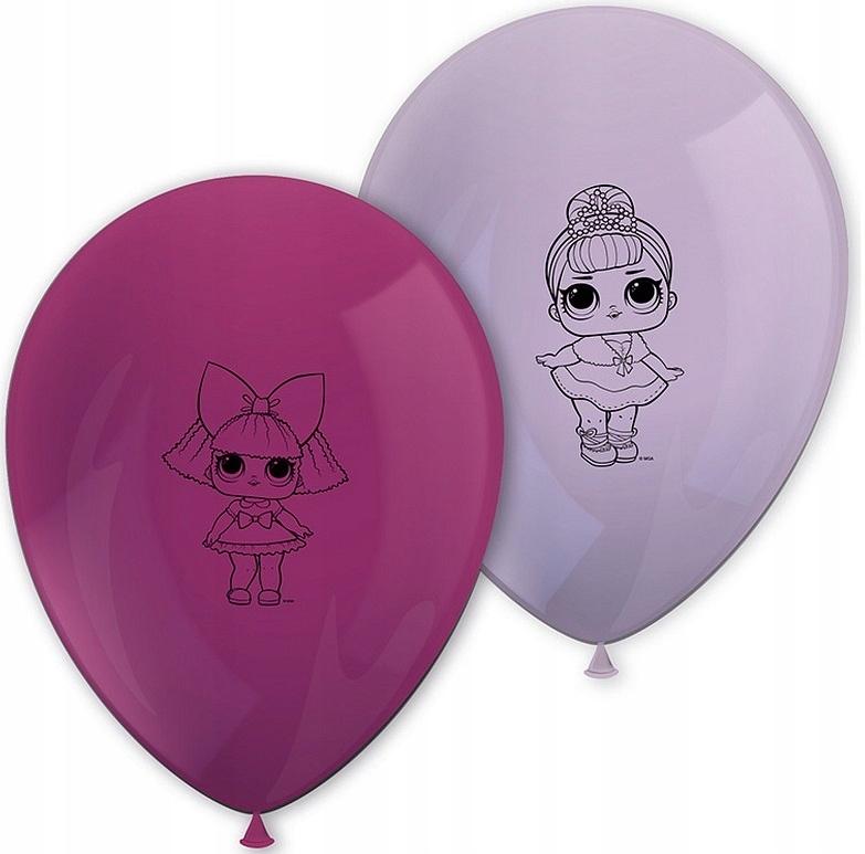 Balony Lol Glitterati 11 Cali 8 Szt.